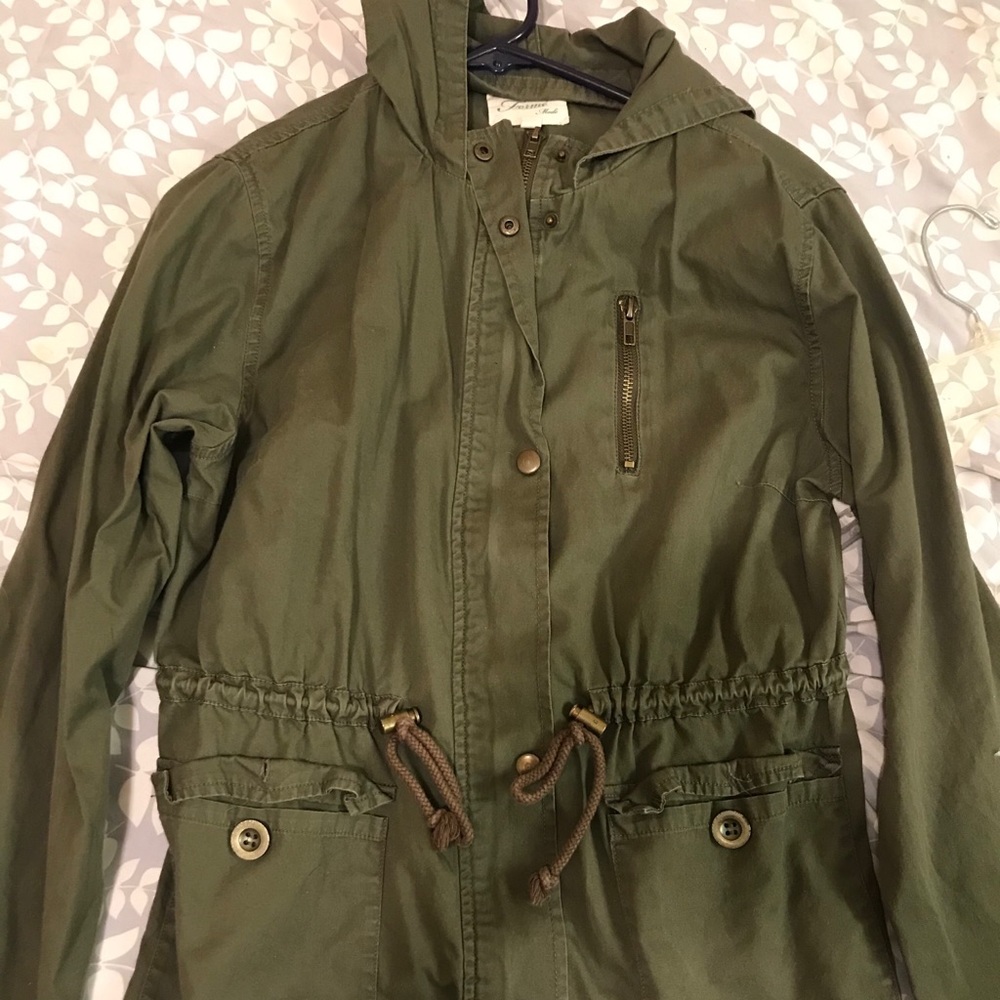 Green jacket